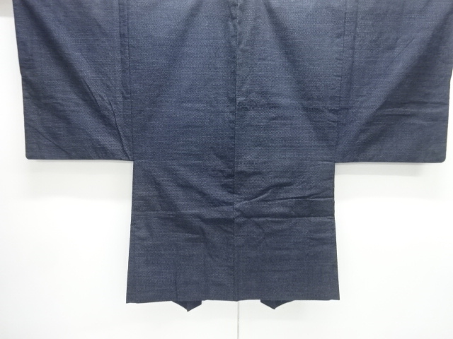 JAPANESE KIMONO / ANTIQUE MENS HAORI / COTTON / KURUME KIKKO KASURI